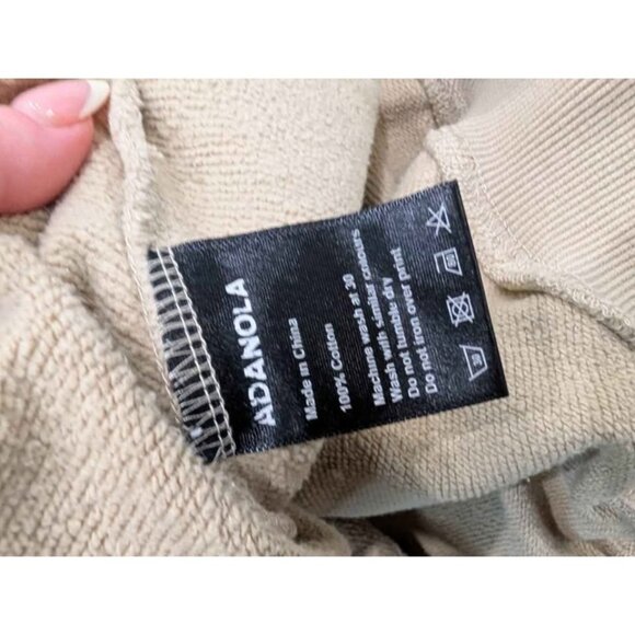 Adanola sport hoodie beige tan xs - Picture 8 of 8